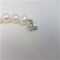 Bracelet Comete Woman Farfalle Di Enzo Miccio in White Gold Perla BRQ239 - BRQ239